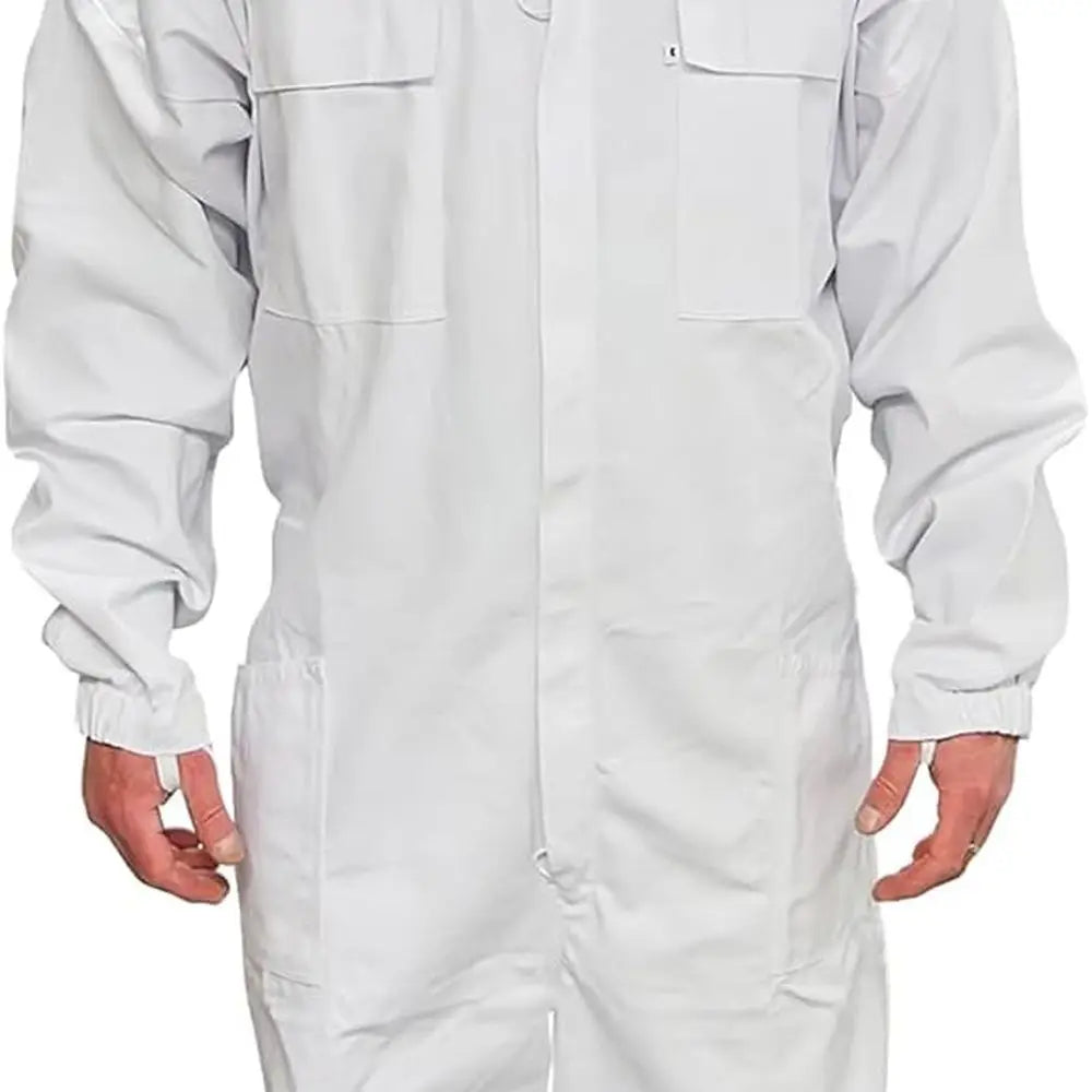 Affordable Breathable Beekeeping Suit with Self-Supporting Veil for Backyard Beekeepers, XL