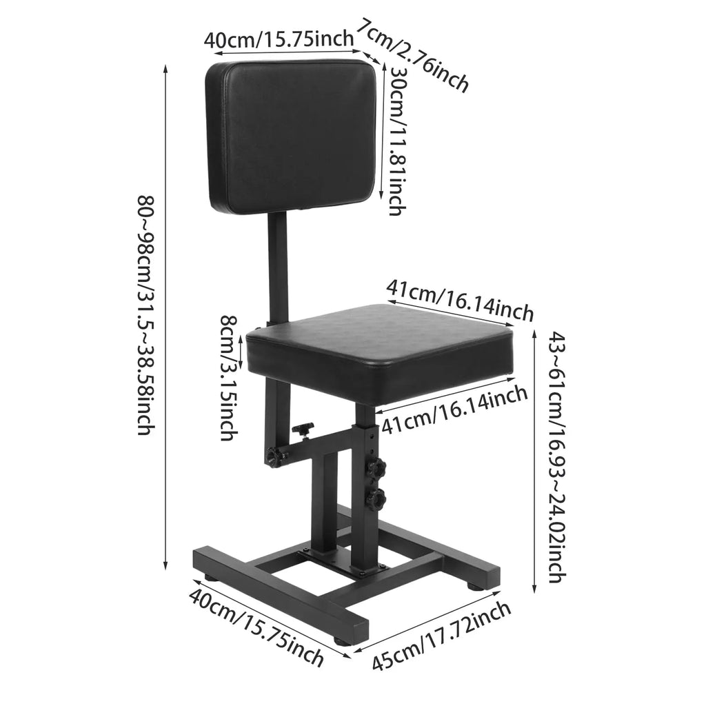 Tattoo Chairs, Multifunctional Armchair for Artists Ajustable Panel Height Angles Tattoo Arm Rest Chair for Client Anti Slip H-S