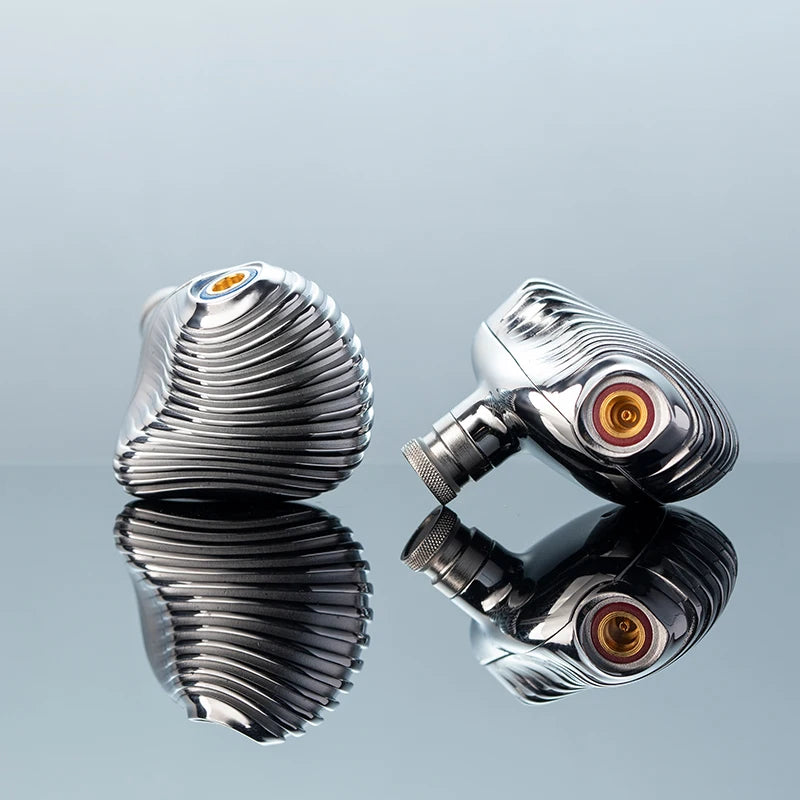 SHANLING ME600 2DD+3BA 5 Hybrid Drivers In-Ear Earphone IEM Hi-Res Audio MMCX 3.5+4.4mm Plug Wired Earbuds Stainless Steel Body