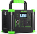Portable Power Station 330W, 288.6Wh Solar Generator with USB-C PD, AC Outlet, Wireless Charging for Camping Travel Home