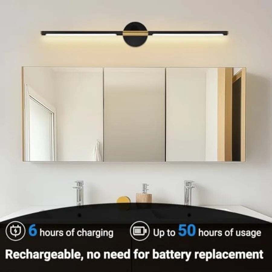 Battery Operated Wall Sconces Set of Two 360°Rotate Wireless Rechargeable Wall Sconces with Remote Control Dimmable Timing Deco