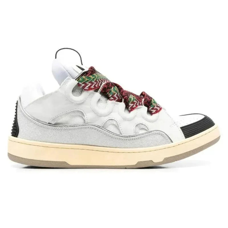 2026 New Couple Retro Dad Shoes Men's Women's Thick Sole High Top Breathable Versatile Platform Sneakers