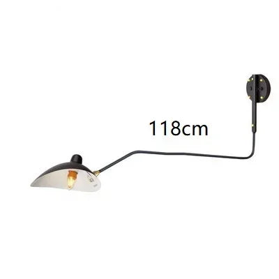 Nordic DaWn Spider Serge Mouille Wall Lights Bedroom Industrial Retro Wall Lamp Creative Simple Living Room Led Light Fixtures