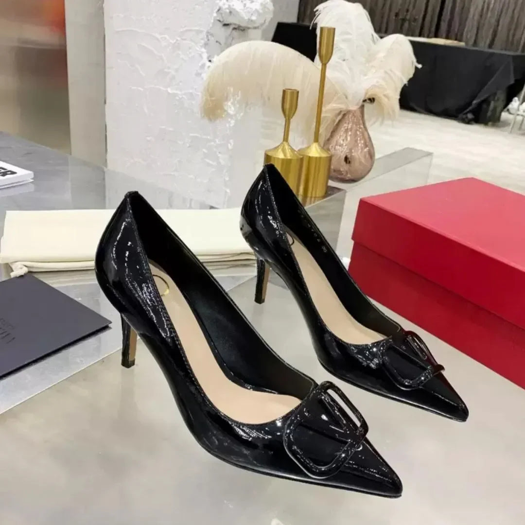 Dress Shoes Designers High Heels Women's CL Pump Platform Peep-toes Sandals Sexy Pointed Toe Red Sole 8cm 10cm 12cm Red Bottoms