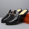 2025 new versatile slippers men's sandals men's shoes are breathable and non-smelly foot toe bagged men's half slippers one foot