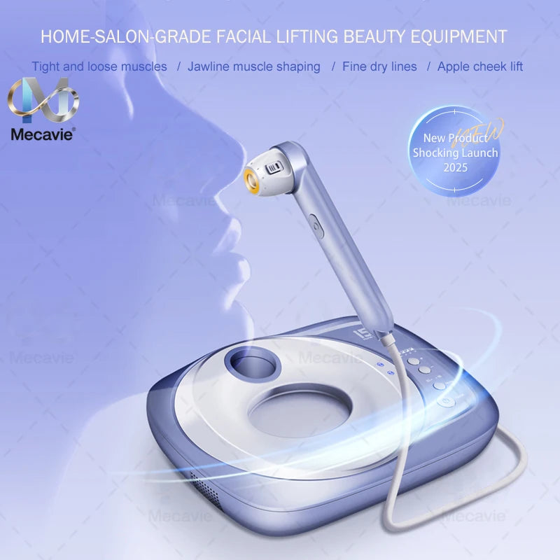 i5 Ultrasonic Cannon lifts your face from the inside out creating a youthful firmer face lifted contours restored elasticity.
