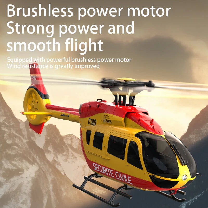 RC ERA C190 H145 1:30 Scale Optical Flow Positioning Gyro Stabilized RC Helicopter Remote Control Aircraft Hobby Toys for Adult