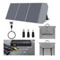 Ctolity 100W 200W Portable Solar Panel, with PD Box Charger, XT60 USB Port, Balcony Photovoltaic, for Camping Power Energy