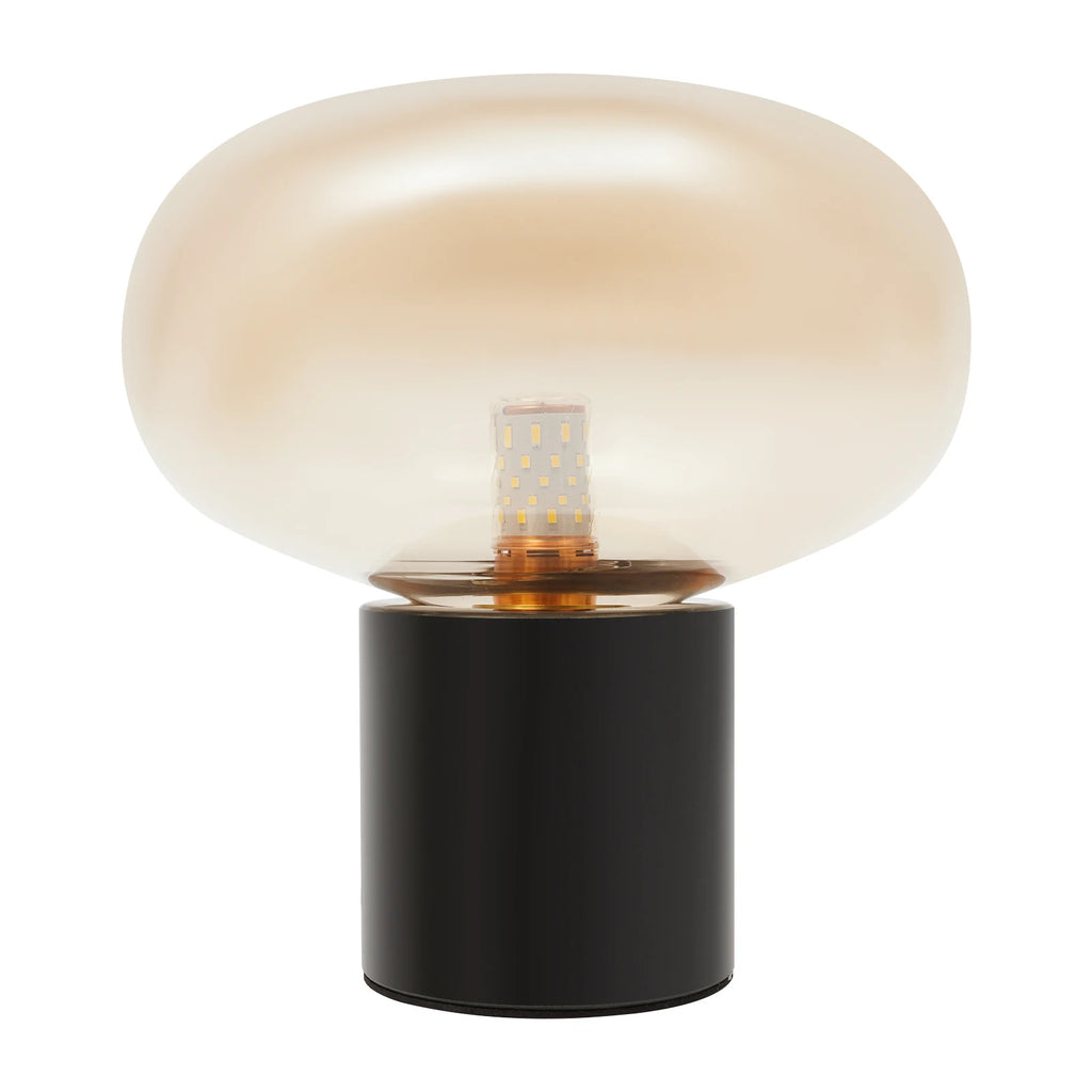 Art Decorative Bedside Table Lamp Simple Nightstand Lamp Mushroom Table Lamp for Living Rooms Dining Rooms Bedrooms Entrances