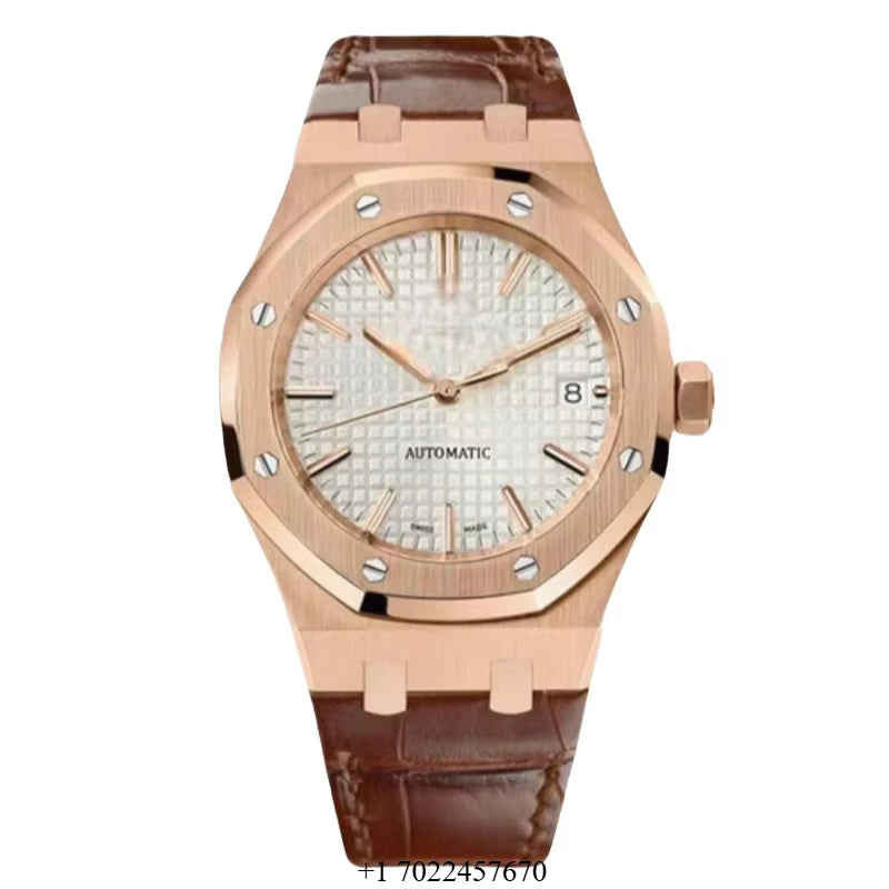 Luxurious Ladies' Watch Factory Oakk Automatic Mechanical 37mm Stainless Steel Case ETA 324 Movement Pointer 20BAR Water