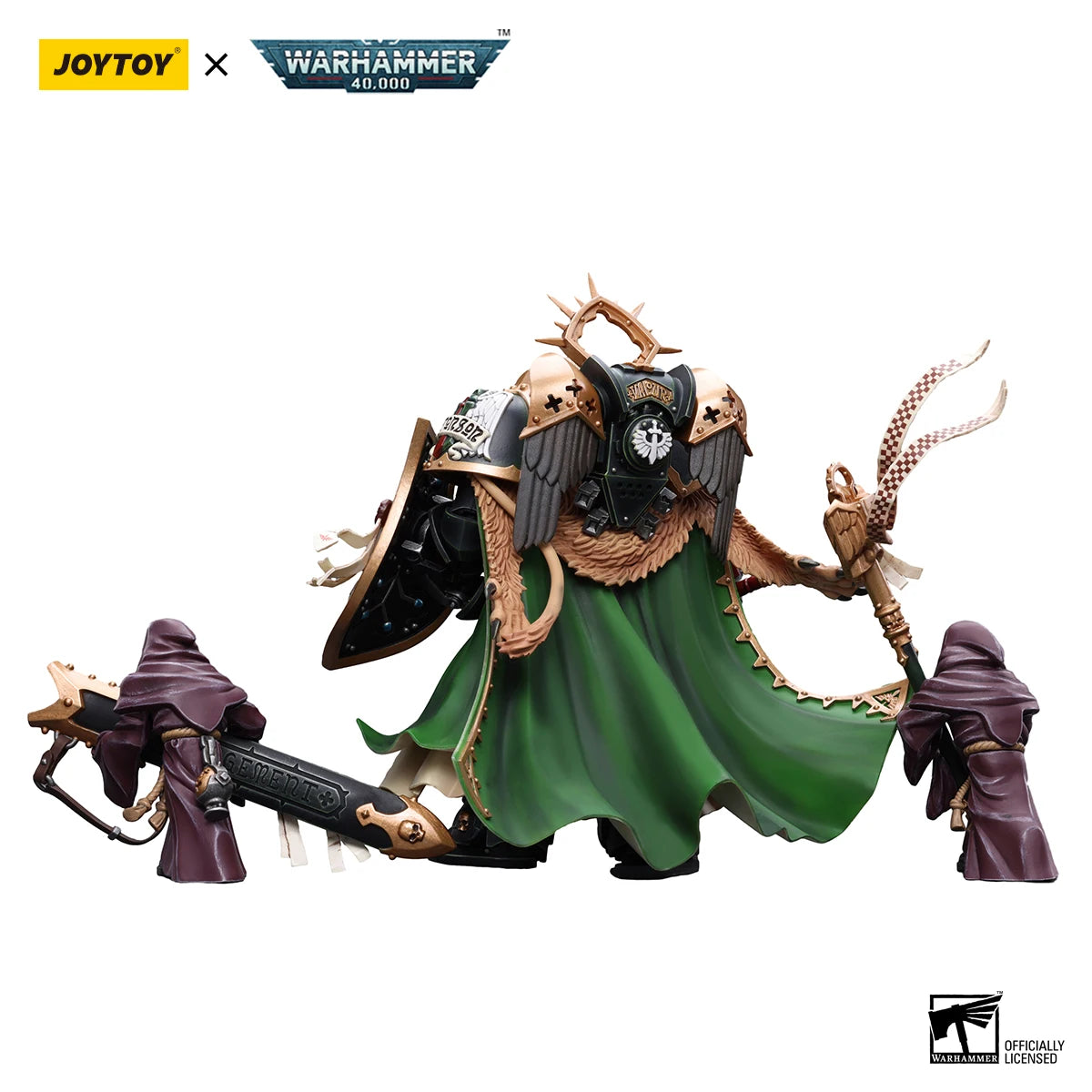 JOYTOY Warhammer 40k 1/18 Action Figures Dark Angels Primarch Lion El'Jonson