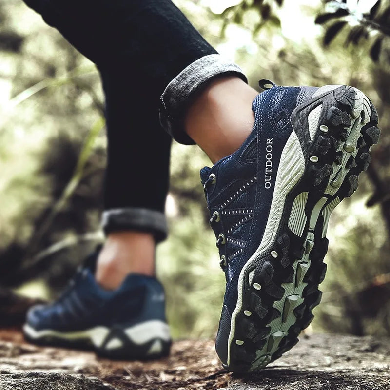 Men's Women's Hiking Shoes Outdoor Trekking Lightweight Cushioning Wading Trail Running Walking Shoes Sports Tourist Footwear