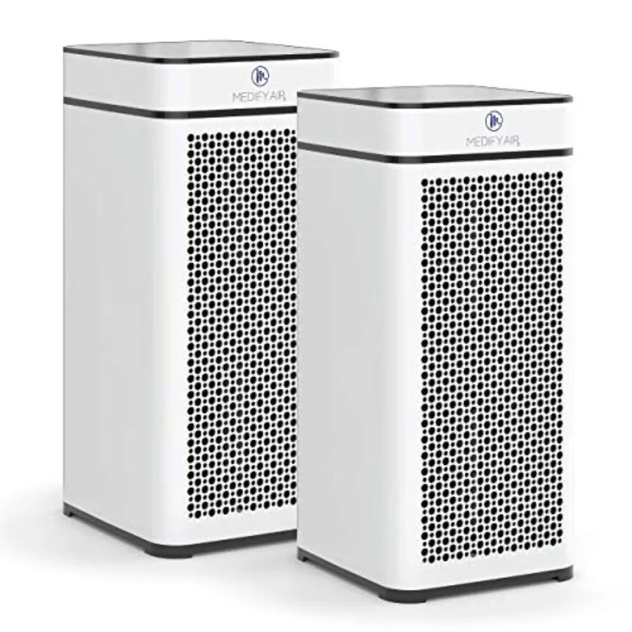 Medify MA-40 Air Purifier with True HEPA H13 Filter 1793 ft Coverage in 1hr for Smoke Wildfires Odors Pollen Pets Removal to 0.