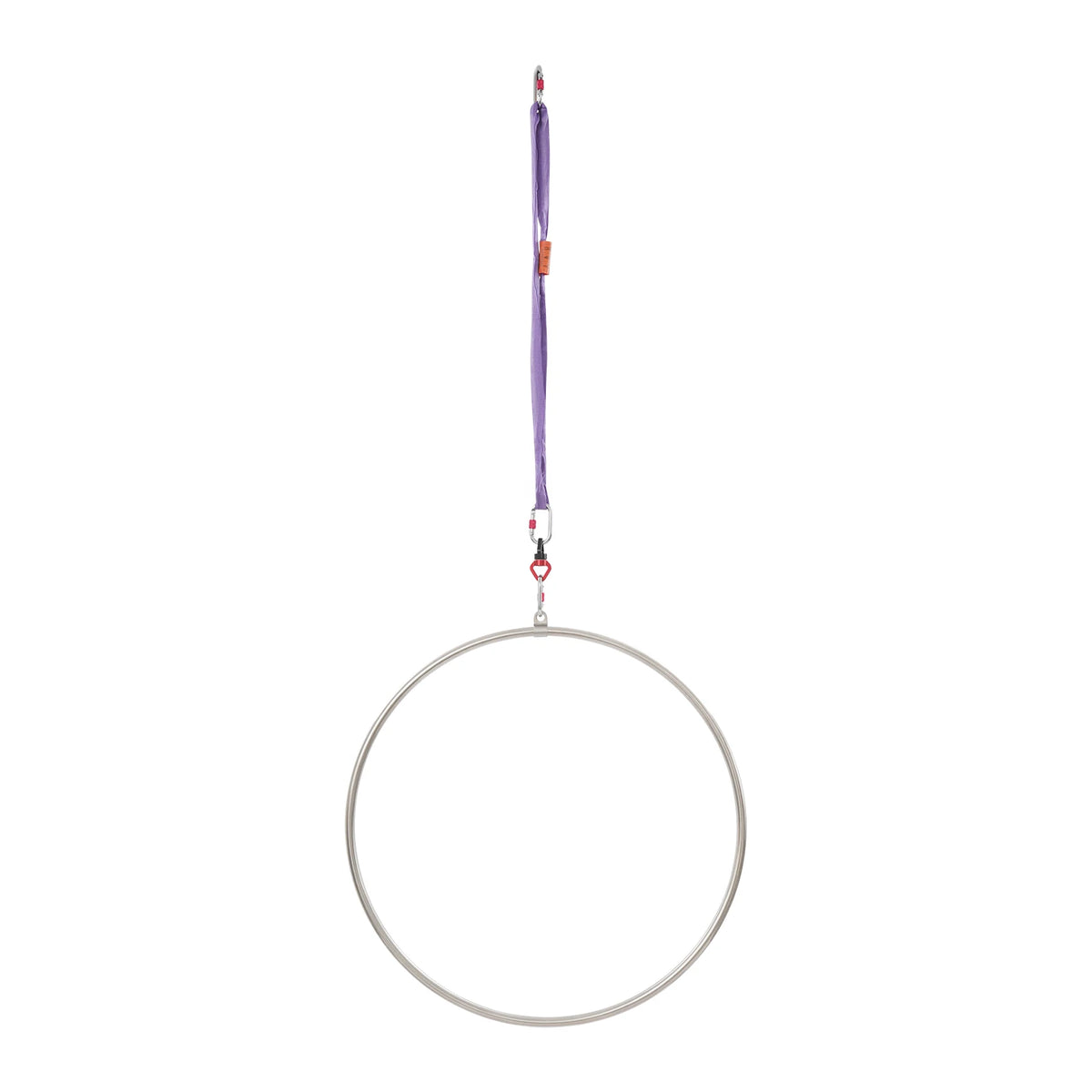 Aerial Yoga Hoop, 95CM Aerial Hoop Set Single Point Lyra, 37.4 Inch Diameter Fitness Training Equipment, Stainless Steel