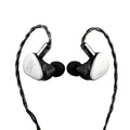 Kiwi Ears Quintet In-Ear Monitor 1DD + 2BA + 1 Planar +1 PZT  with Detachable Silver-plated Copper Cable for Musician Audiophile
