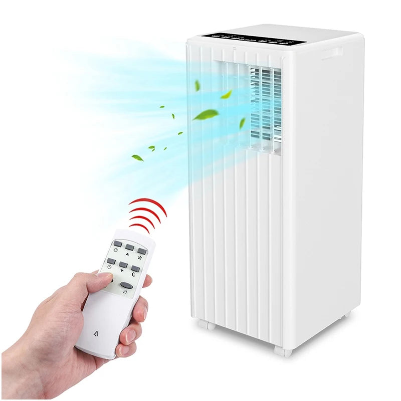 3-In-1 Portable Air Conditioner With 8000 BTU Cooling Dehumidifying & Fan Remote Control Enhanced Air Quality for Home