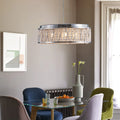 Popular Luxury Design Crystal Lamps, Round Crystal Ceiling Decorations, Crystal Chandeliers for Bedroom Dining Room Living Room