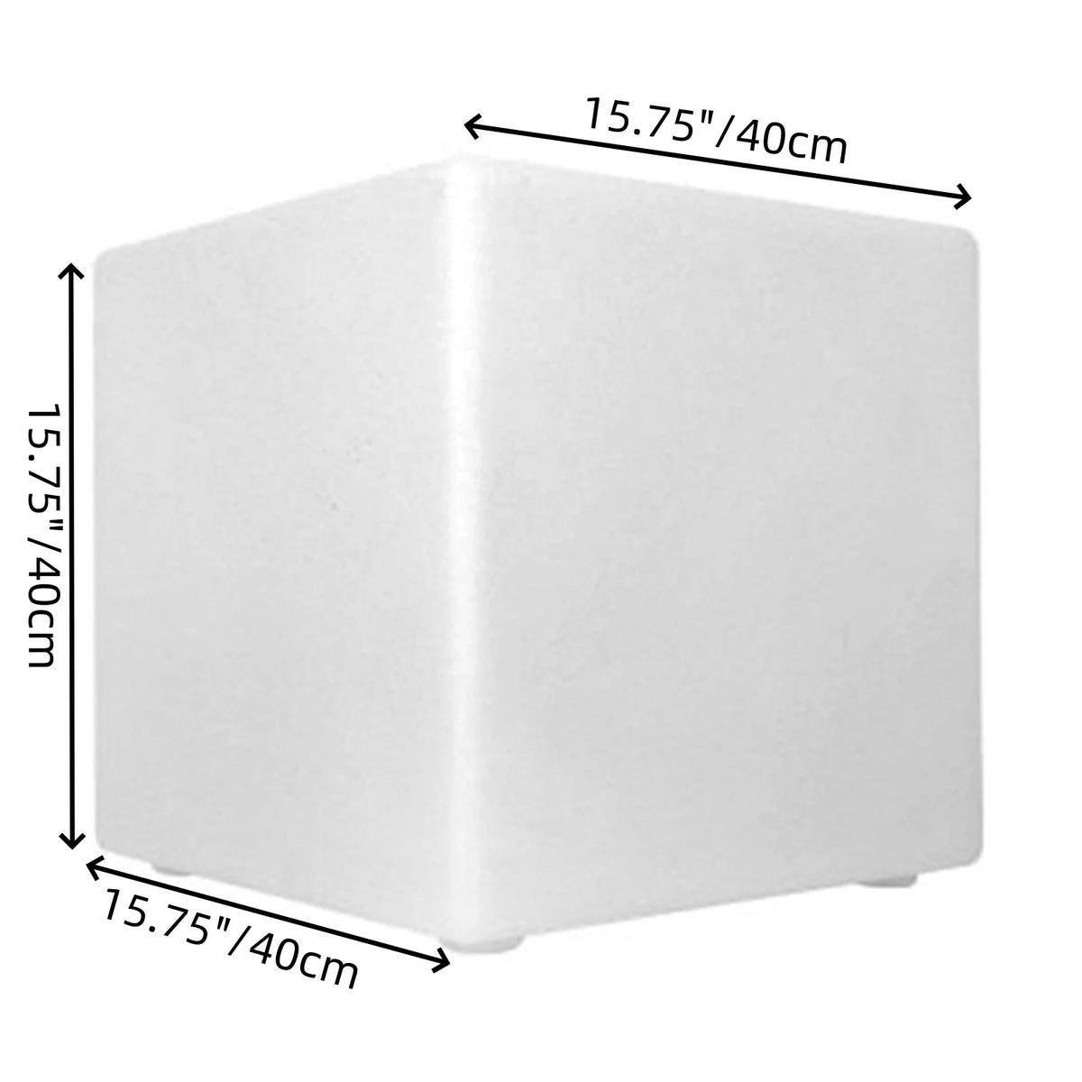 LED Cube Ambience Light 16 RGB Adjustable Light Colors, Remote Control,  Party Atmosphere Maker Environmental Décor Night Light