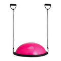 Half Exercise Ball Trainer, 26 inch Balance Ball Trainer, 1500lbs Capacity Stability Ball, Yoga Ball with Resistance Bands &