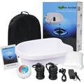 Premium Ion Foot Spa Detox Machine with Basin, 2 Arrays & Accessories for Home Wellness