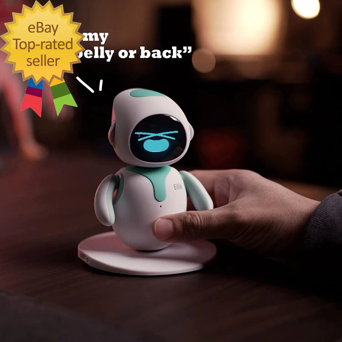 Cute Robot Pets Your Perfect Interactive Companion at Workspace Unique Gift