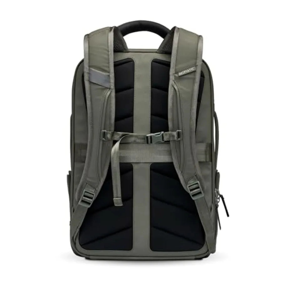 14L Travel Pack - Mens Expandable Daypack - Water Resistant - TSA-Ready - Lightweight Business Backpack for Men - 15 Laptop Com