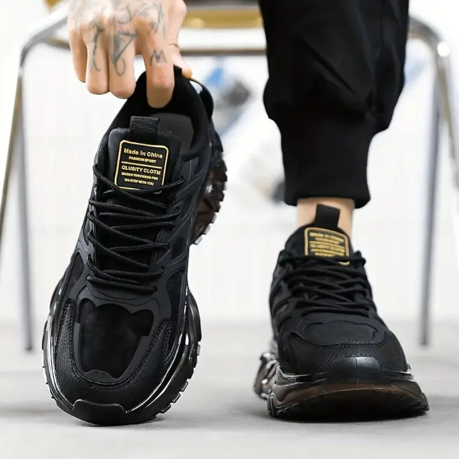 New Outdoor Soft Comfortable Breathable Lightweight Shock-Absorbing Wear-Resistant Casual Fashionable Sports Running Shoes