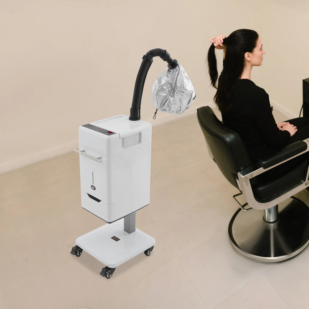 Nano Hair Steamer Machine,Multifunctional Hair Dyeing Machine,Nano Hair Steamer Machine with Wheels,Barber Stores,Beauty Salons