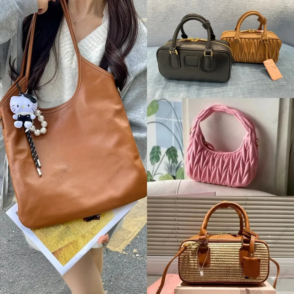 Designer Luxurys Bag Wander All Series Matelasse bag hobo new Inclined shoulder bags mens real leather Clutch bag handbags purse