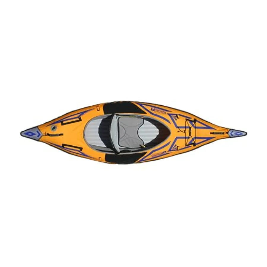 AdvancedFrame Sport Inflatable Kayak Lightweight Day Touring Kayak with Bag and Pump