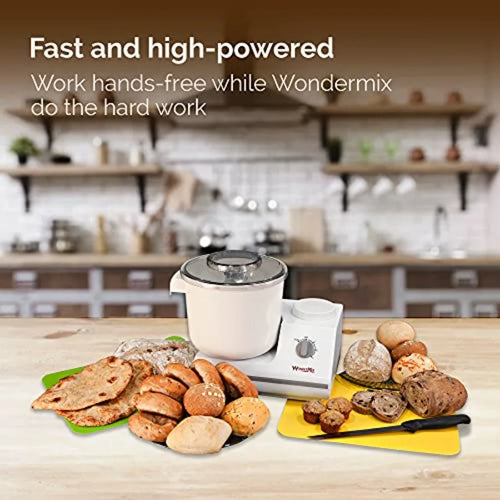 -Complete Bread Dough Mixer Machine with Dough Hook -Bread Kneader and Dough Maker - Dough Kneading Machine Mixers Kitchen Elec