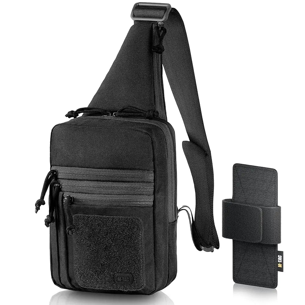 CCW Sling Bag for Men & Women - EDC Shoulder Bag Tactical - Crossbody Concealed Carry Bag - Mens Chest Pack