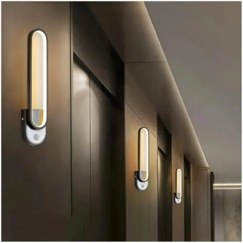 Smart Human Sensing Modern Wall Lamp - Decorative Lighting for Living Room Bedroom Study & Corridor - Stylish Chandelier Ceiling