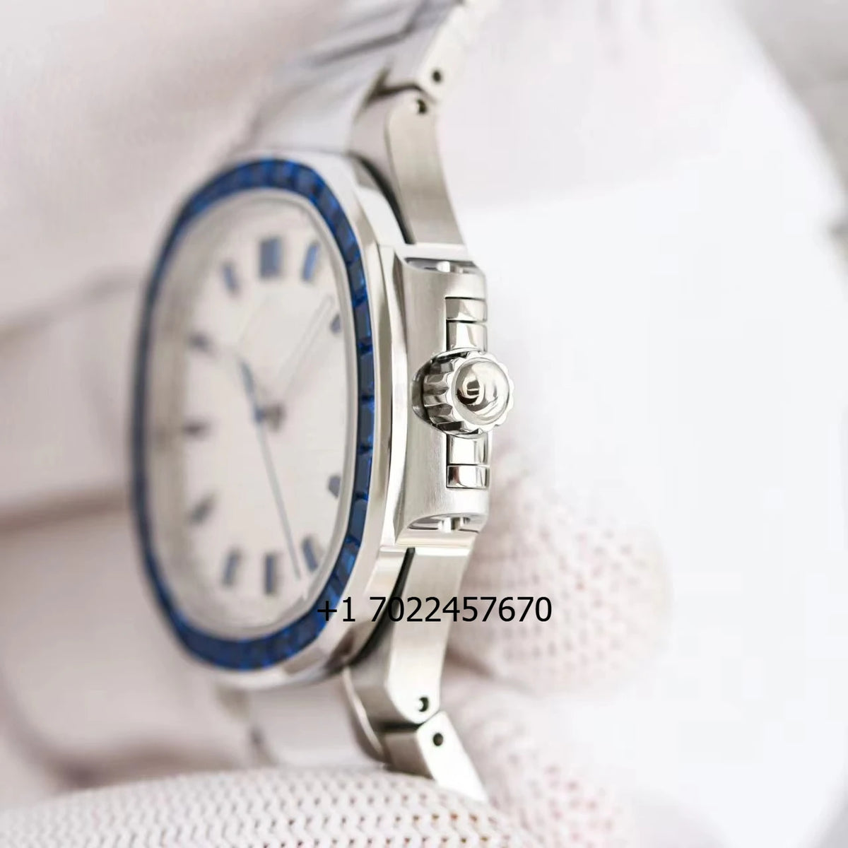 Top Designer Custom Logo Luxury Automatic Mechanical Stainless Steel Luminous Diver Watch with Calendar