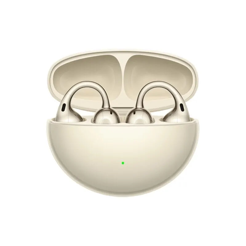 Oppo Enco Clip2 Open Ear Wireless Bluetooth Earphones Ear Jewelry 5.2 Grams Ultra Light Gold Plated All Day Comfort Adults