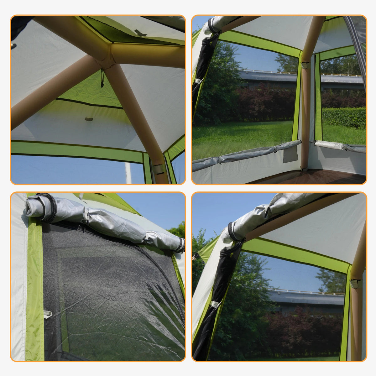 Camping Tent for 2 Person 3 Person Easy Setup Automatic Inflatable Camping Tent Oxford Waterproof Pop Up Tent for Hiking