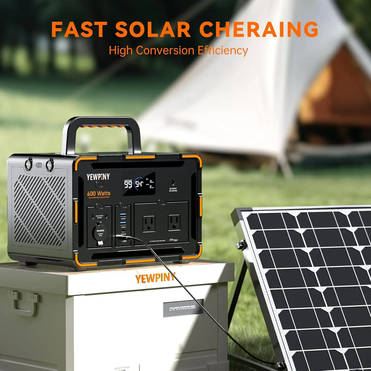 600W Portable Generator – featuring a 162000mAh battery, AC outlets, 100W USB-C PD, 10 outputs, and wireless, Customized