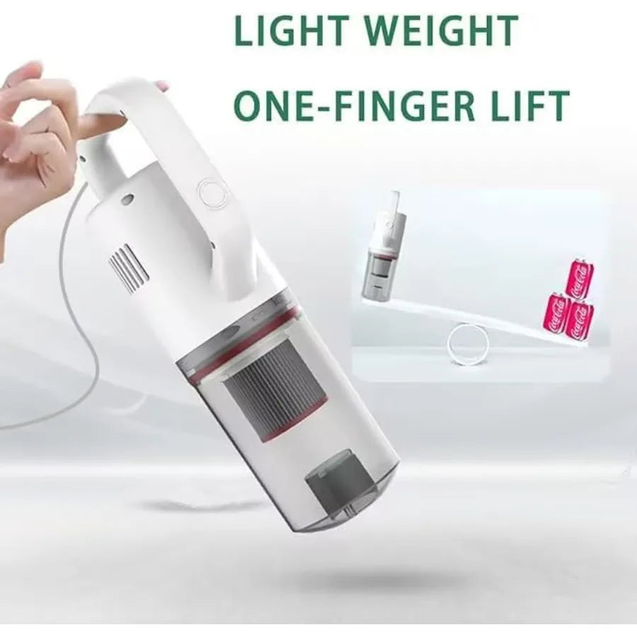 Stick Vacuum Cleaner Corded Handheld Vacuum Cleaner Mini Electric Broom for Pet Hair Hardwood Floor Cat Litter Carpet Cleaning
