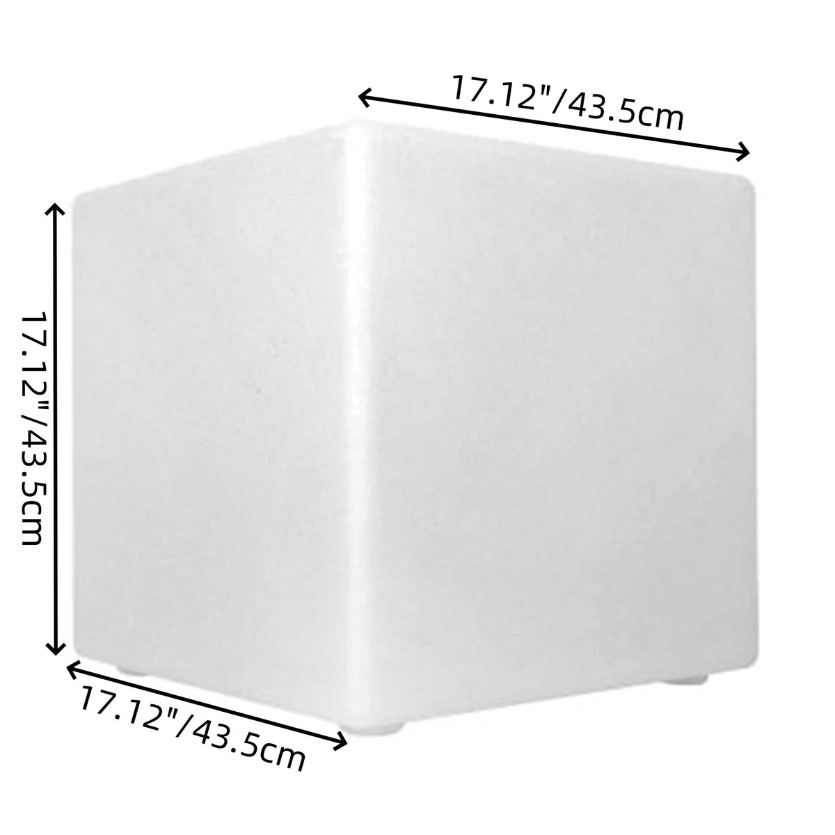 LED Cube Ambience Light 16 RGB Adjustable Light Colors, Remote Control,  Party Atmosphere Maker Environmental Décor Night Light