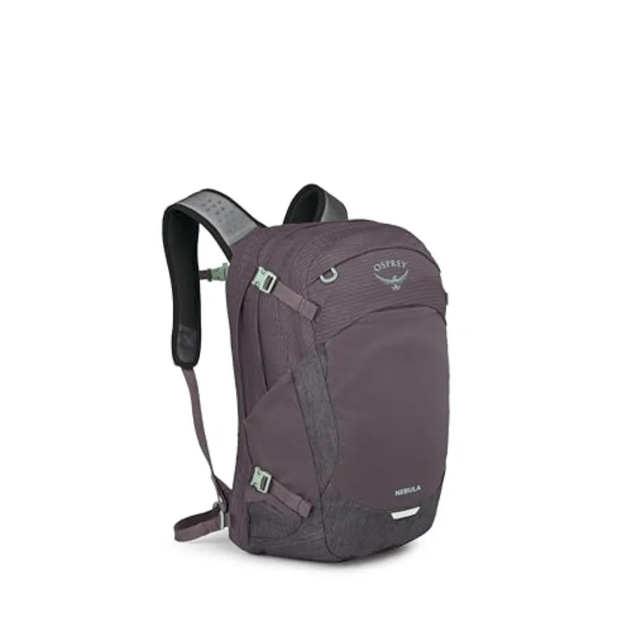 Nebula Commuter Backpack Everyday Bag with Laptop Sleeve and Bottle Pockets Graphite Purple Heather
