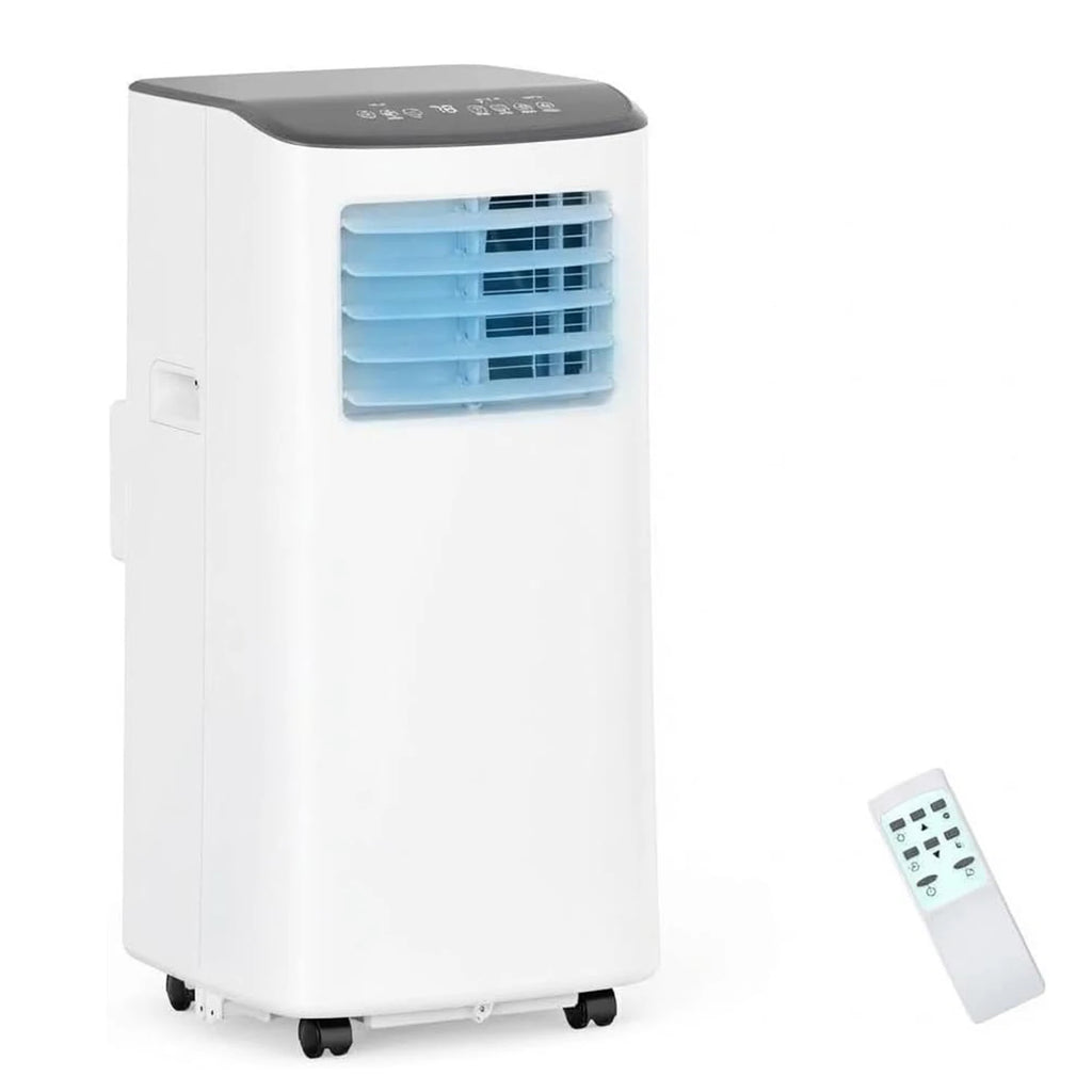 8,000 BTU Portable Air Conditioner, 3-in-1 Cooling,Dehumidifier & Fan,Quiet,Cools Rooms Up to 350 Sq.Ft with Remote,Sleep Mode