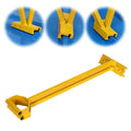 2-in-1 Manual Standing Seam Tool Hand Bender Stand 90°&180° Double Fold Mechanical Lock Jaw Width 6 Inches Suitable for Panel
