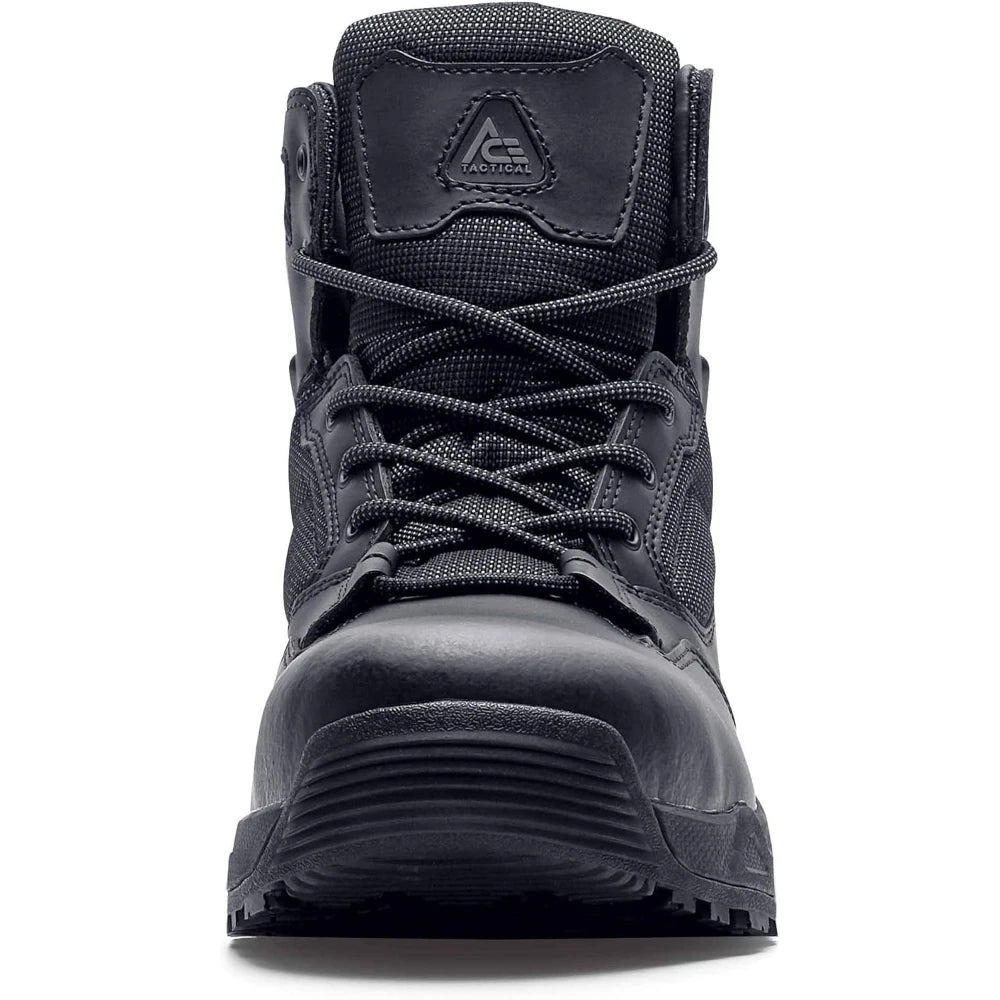 Work Boots with Safety Toe, Slip Resistant Waterproof for Industrial Construction