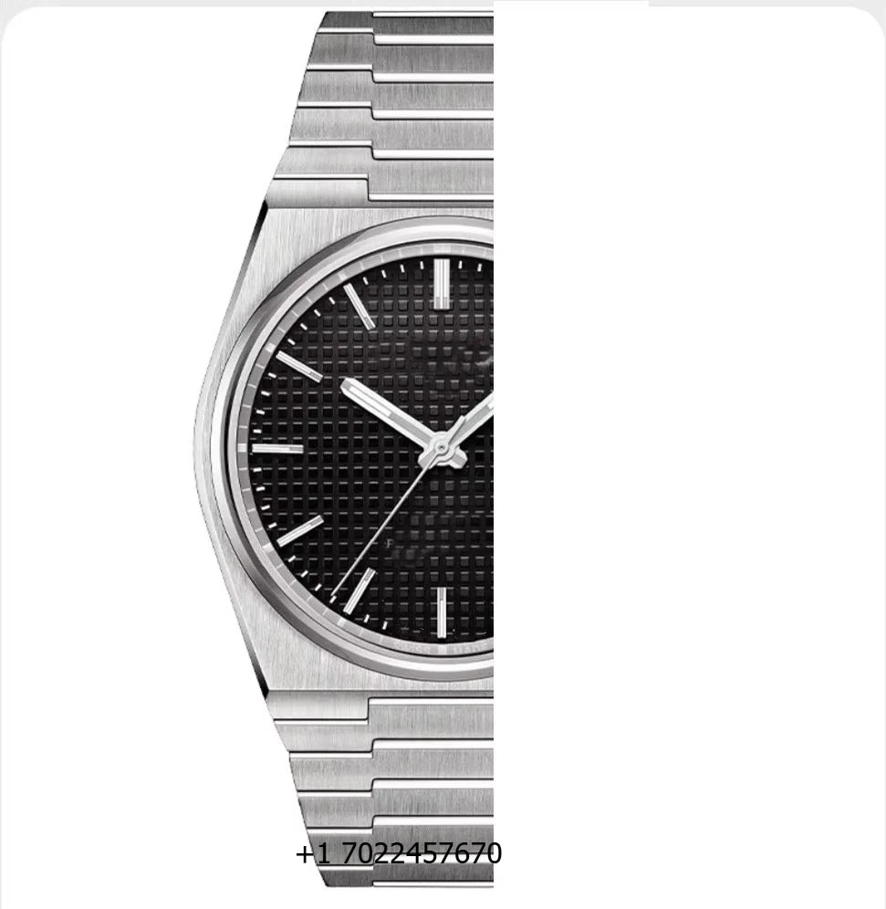 Factory Direct Customized Unisex Stainless Steel Mechanical Wristwatch 40mm Sapphire Crystal Fashion Business Style Waterproof