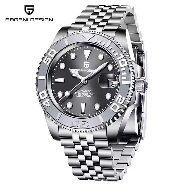 PAGANI DESIGN Luxury Men Mechanical Watches Japan movement 40MM AR Coated Sapphire Glass Waterproof Automatic Watches for men