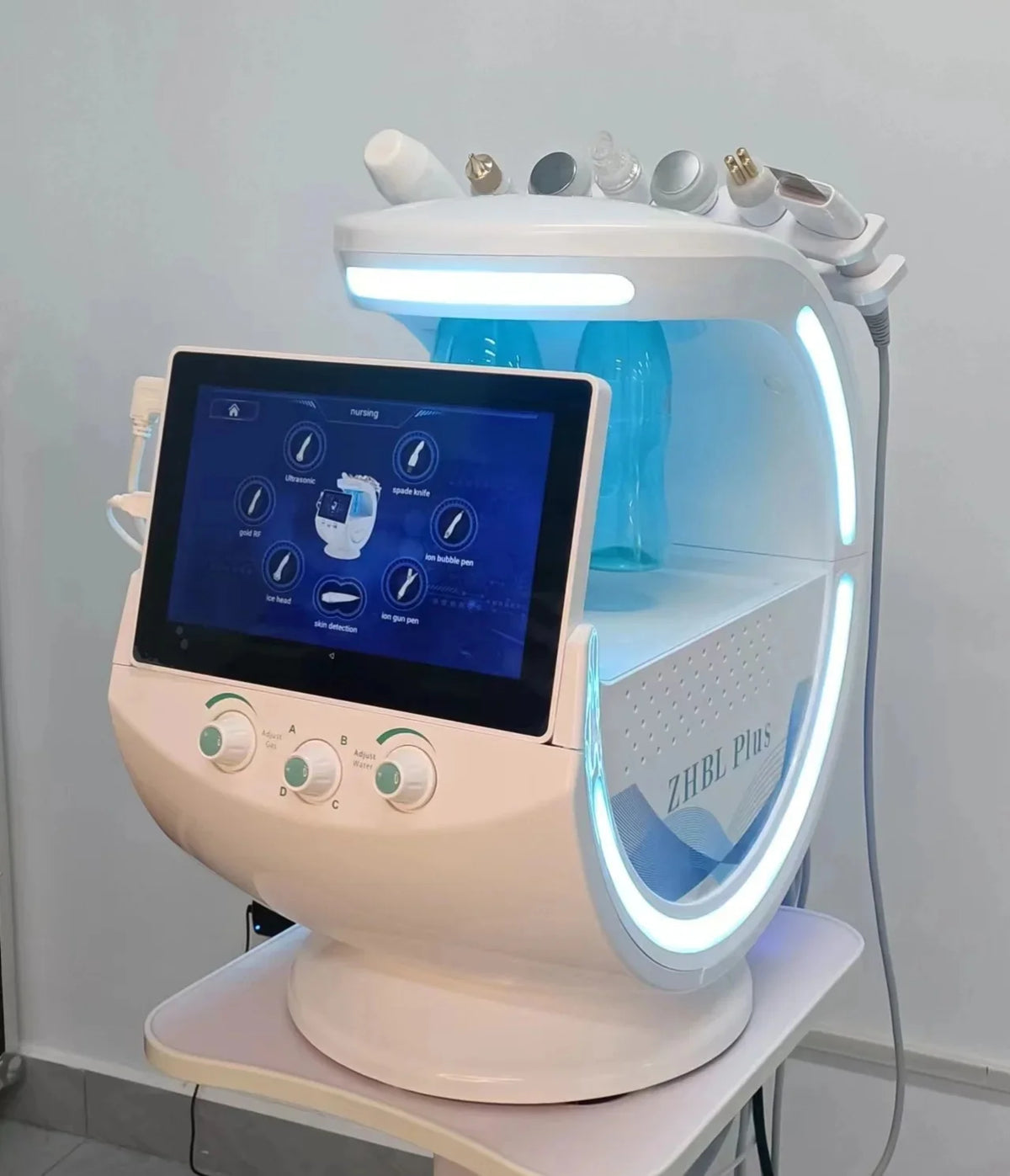 High Quality Smart Ice Blue Facial Treatment Machine 2025 Hydrofacial 7 in 1 Professional  Portable Dermabrasion