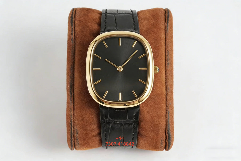 Customized luxury women's watch, 35-40mm diameter, imported calfskin strap, 9015 automatic winding movement