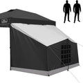 2 Person Canopy Side Tent Camping Tent for 10x10 Canopies Easy Up Cube Tents Gazebo Room with Mesh Window for Camping Storage E
