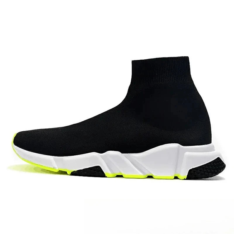 Hot Ladies Men's High Quality Brand Men's Socks Shoes Lightweight and Comfortable Running Sports Shoes Knitted Women Shoes 35-46
