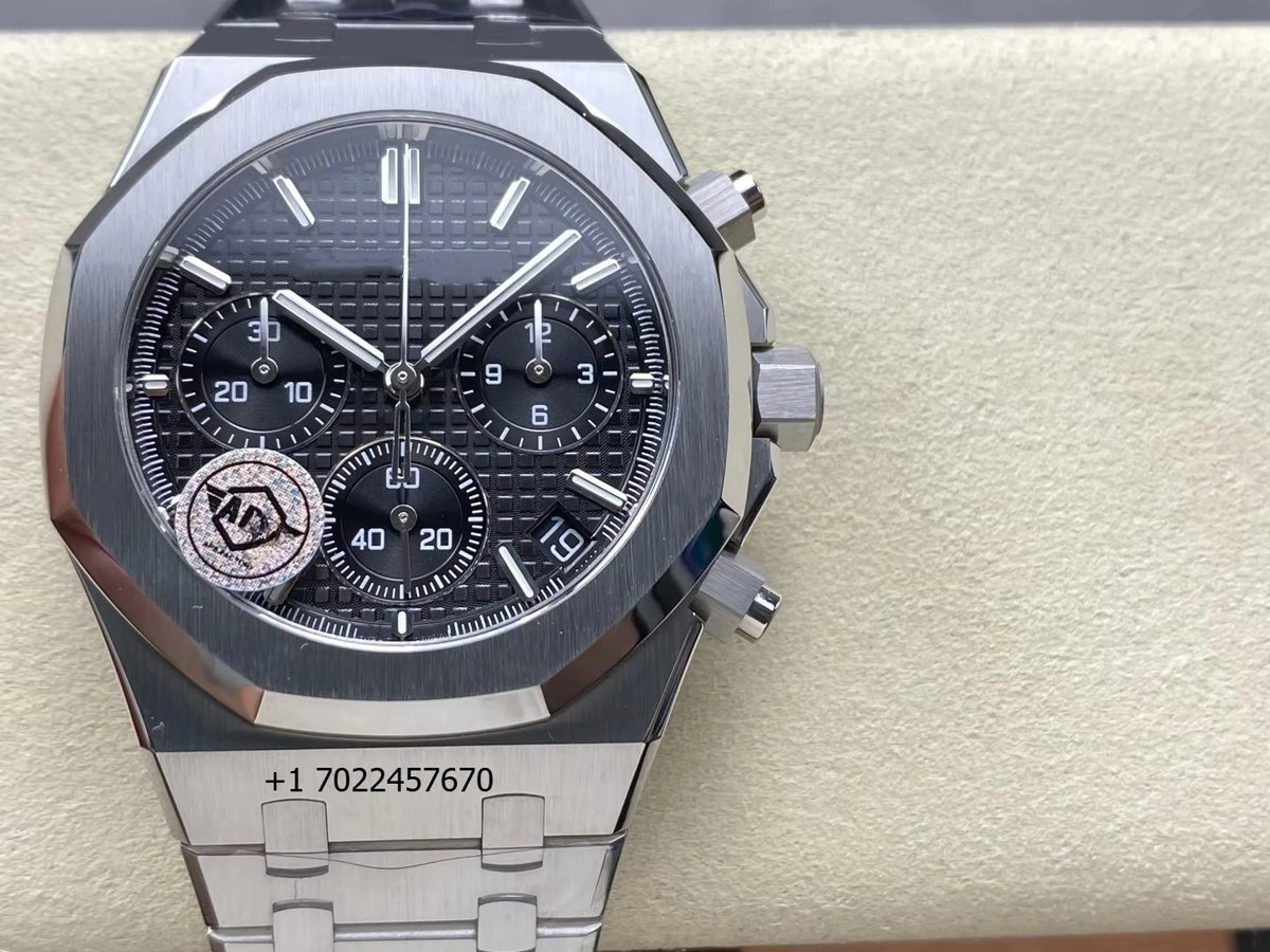 Luxury Mechanical Watch Super Quality Waterproof 41mm with APS Factory 4401 Movement 26240 Multi-Function Chrono Watch